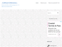 Tablet Screenshot of collectanea.org